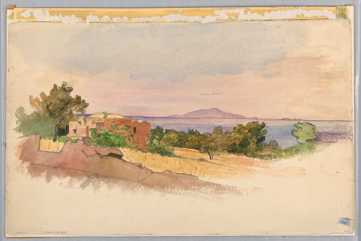 Studie krajiny, Sorrento od William Stanley Haseltine