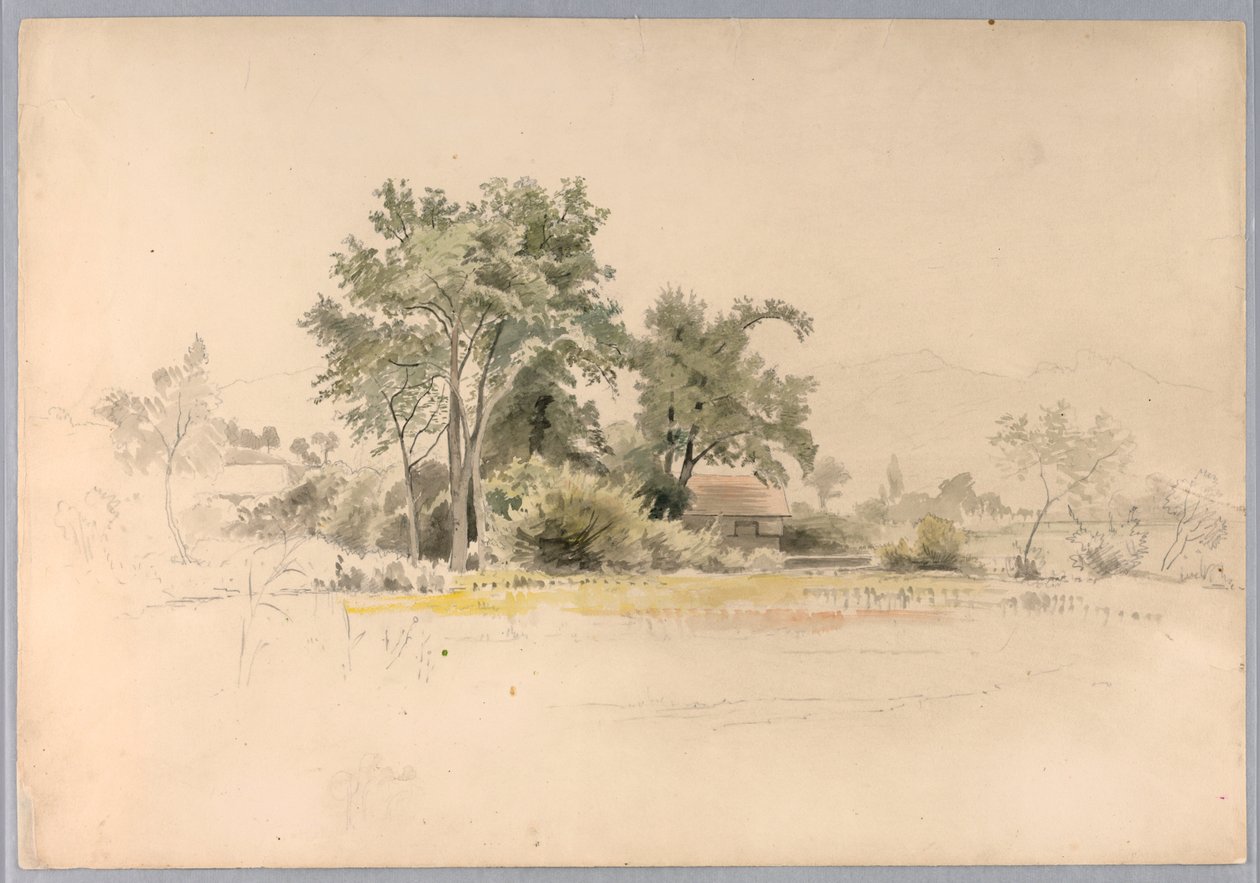 Studium krajiny, Švýcarsko od William Stanley Haseltine