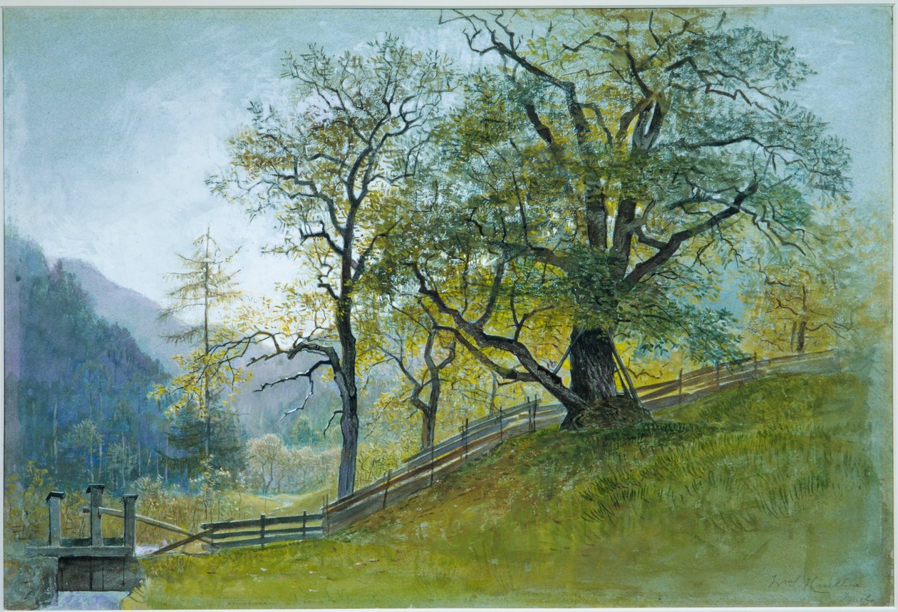 Vahrn v Tyrolsku nedaleko Brixenu od William Stanley Haseltine