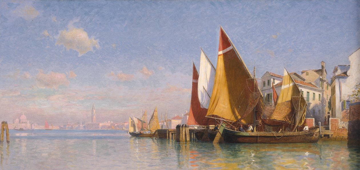 Benátky I, kolem roku 1875 od William Stanley Haseltine