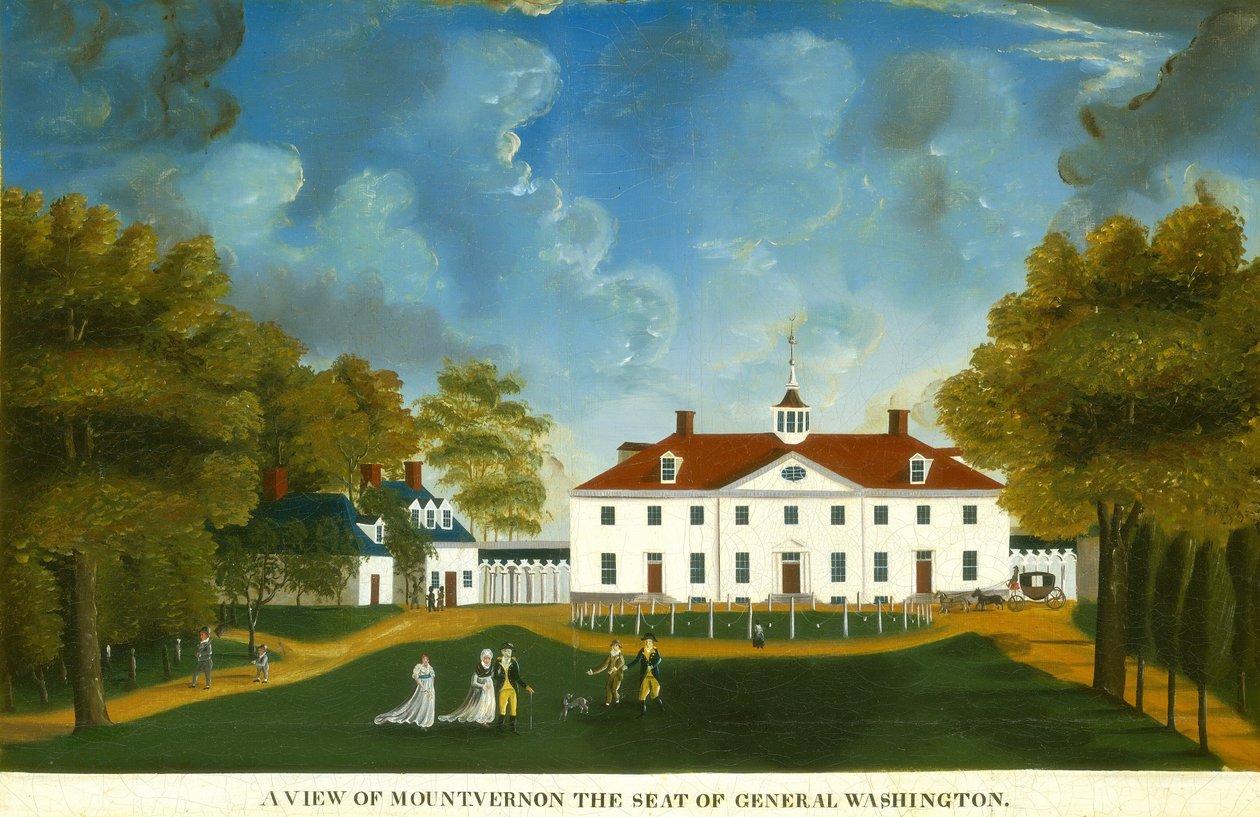 Pohled na Mount Vernon od William Stephen Coleman