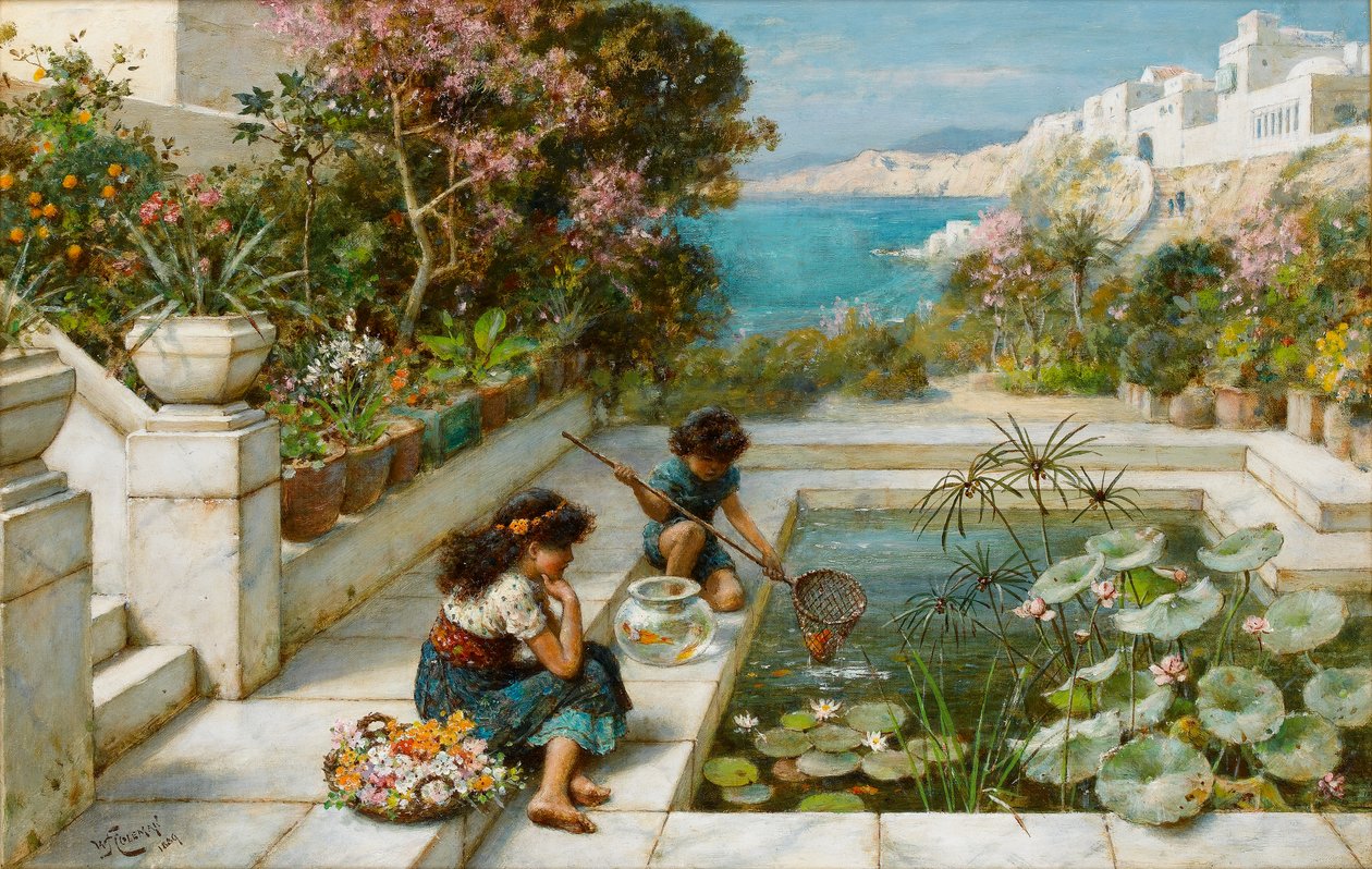 Zlaté hodiny za starých časů, 1889 od William Stephen Coleman