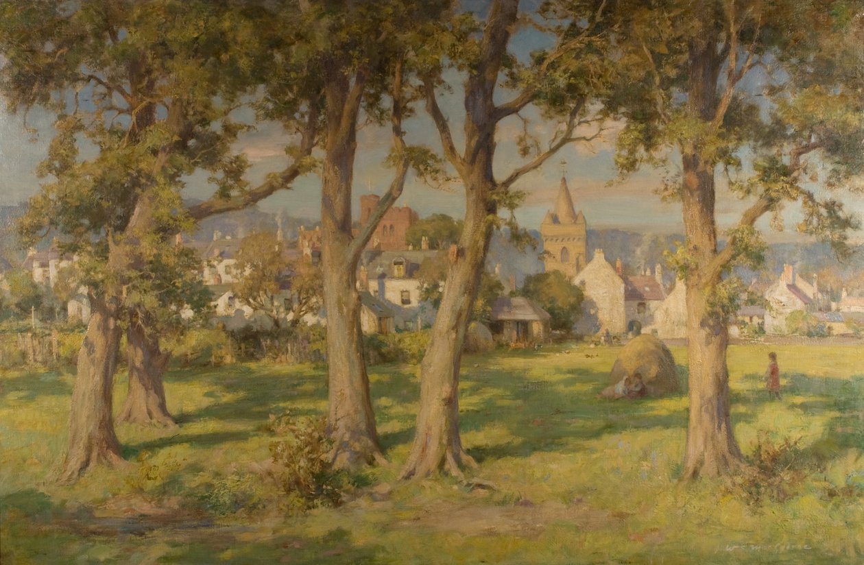 Kirkcudbright (olej na plátně) od William Stewart MacGeorge