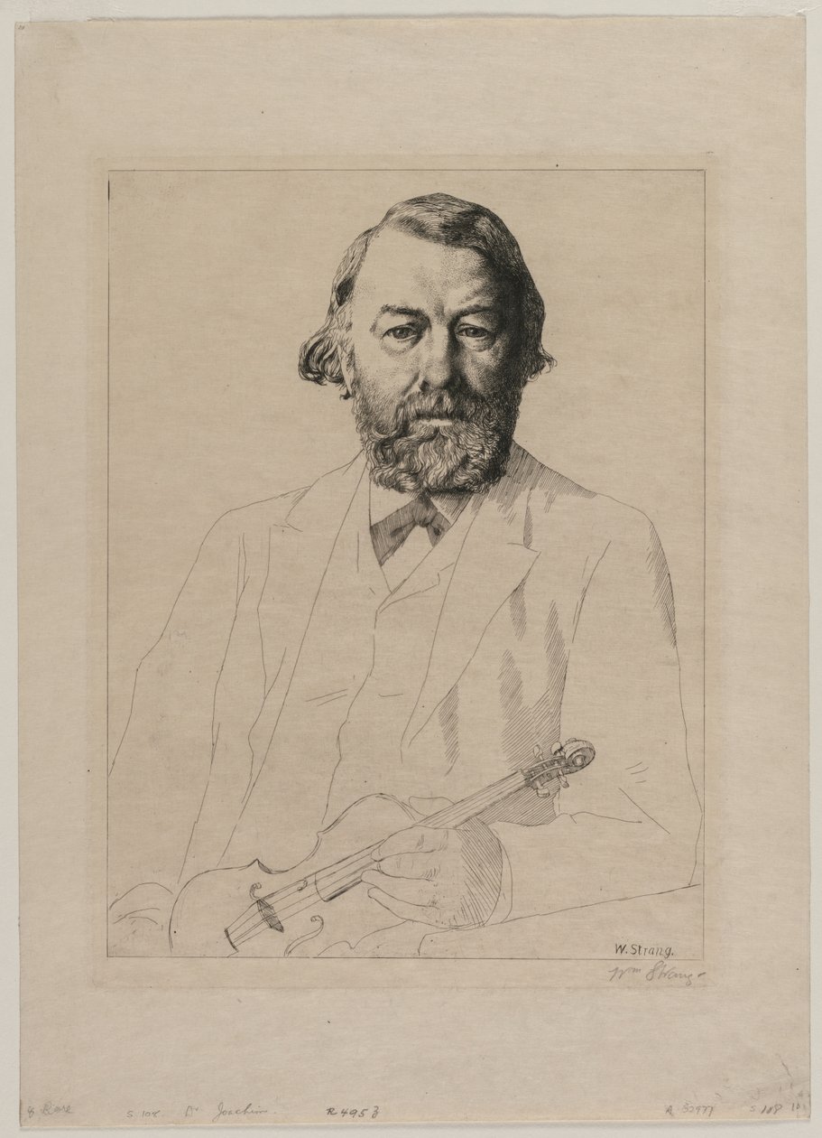 Dr. Joachim, 1887. od William Strang