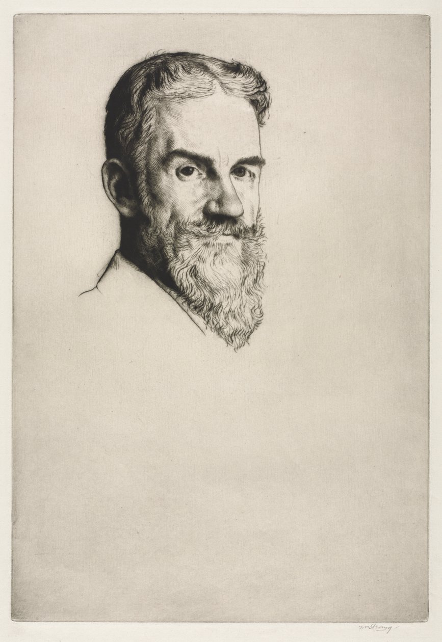 George Bernard Shaw od William Strang