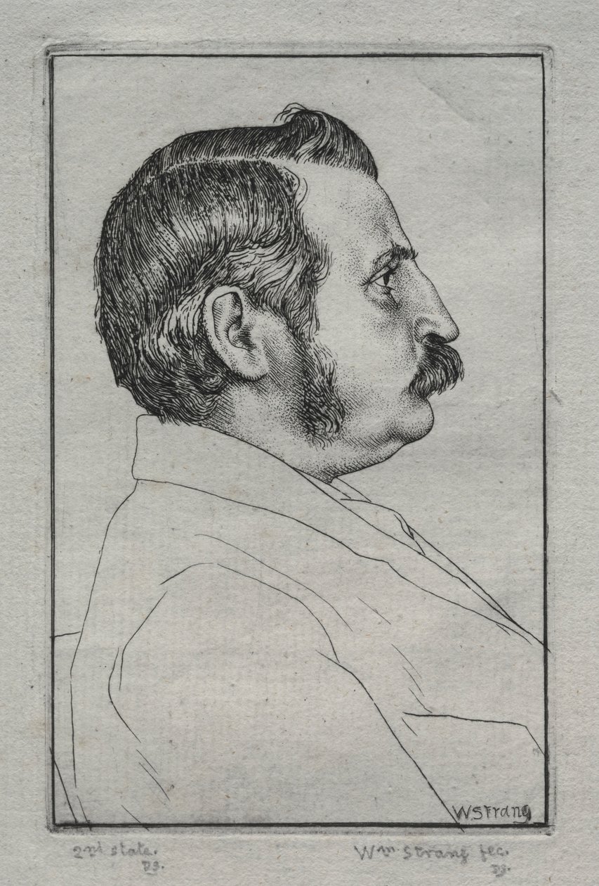 Henry Austin Dobson, č. 2 od William Strang