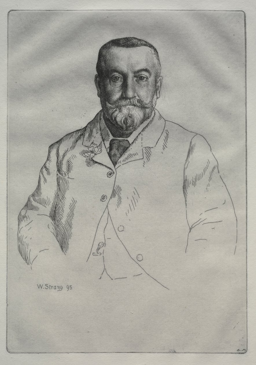 Portrét H. Cocka od William Strang