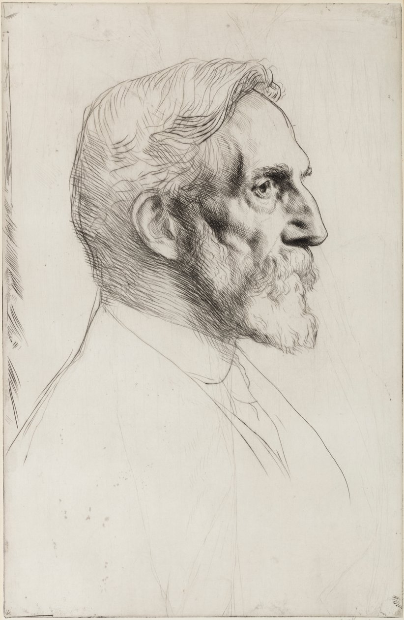 Portrét Philipa Normana od William Strang