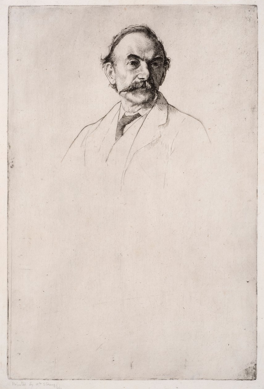 Portrét Thomase Hardyho č.1 od William Strang