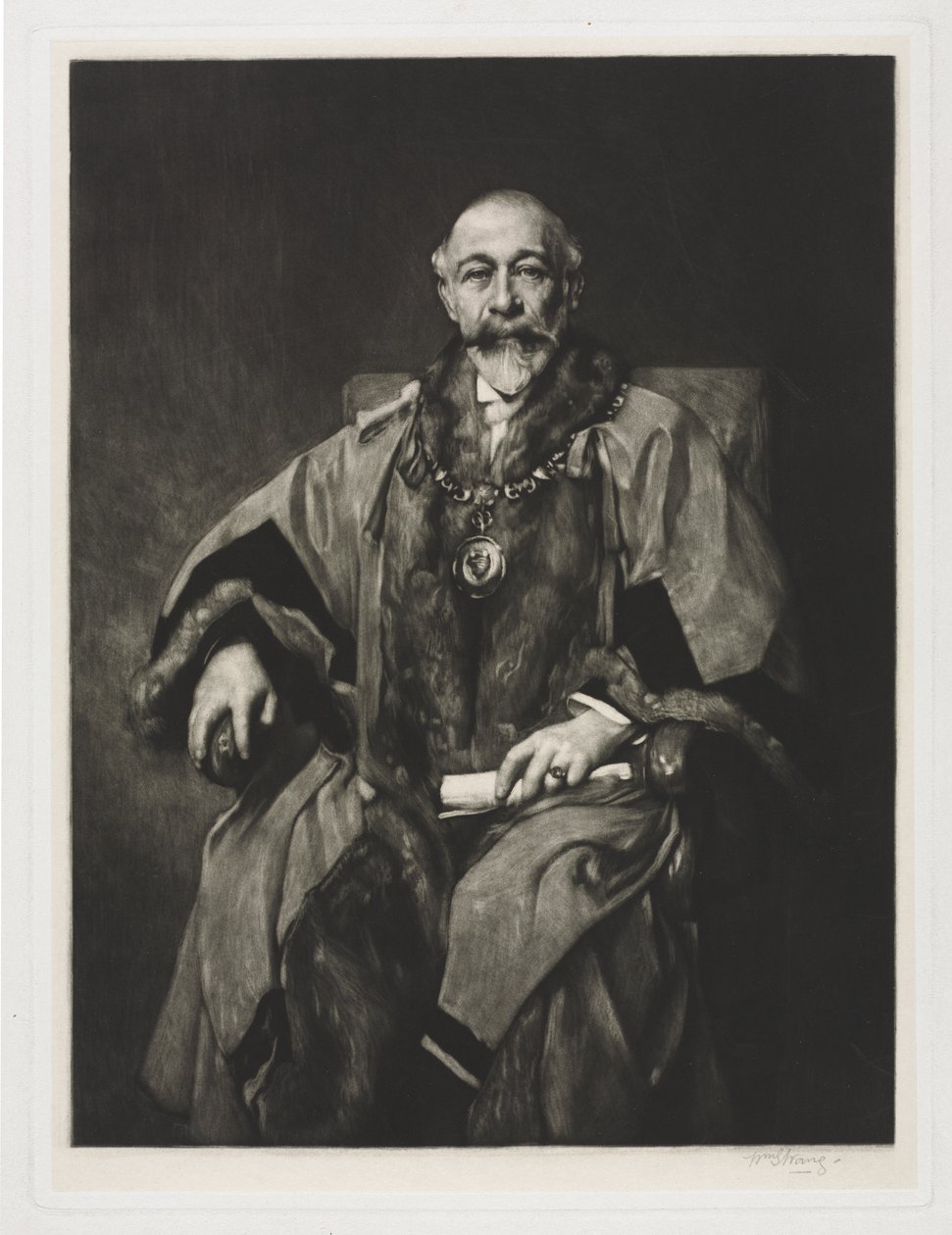 Sir Bartle Brother od William Strang