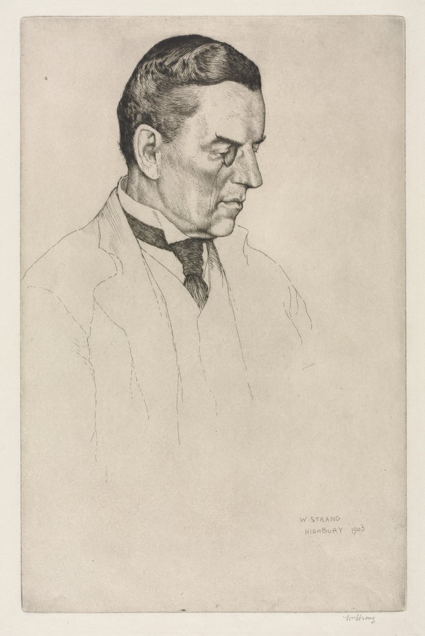 Správný ctihodný Joseph Austen Chamberlain, 1903. od William Strang