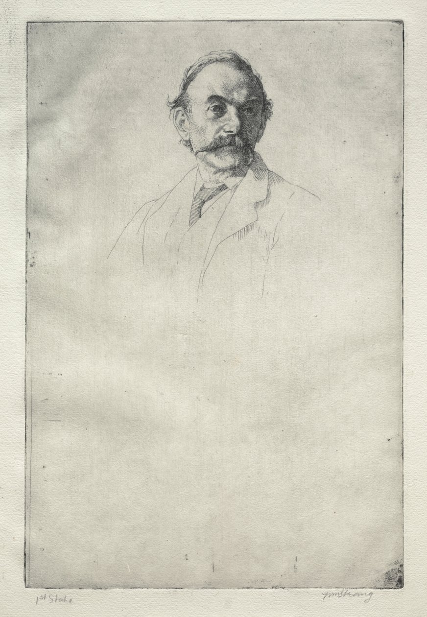Thomas Hardy, č. 1 od William Strang