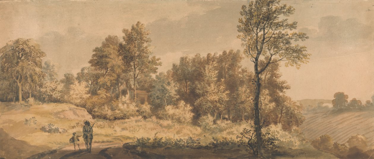 Venkovská krajina od William Taverner