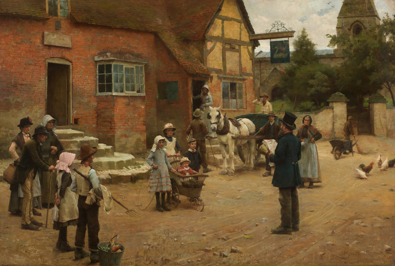 O Yez, O Yez od William Teulon Blandford Fletcher