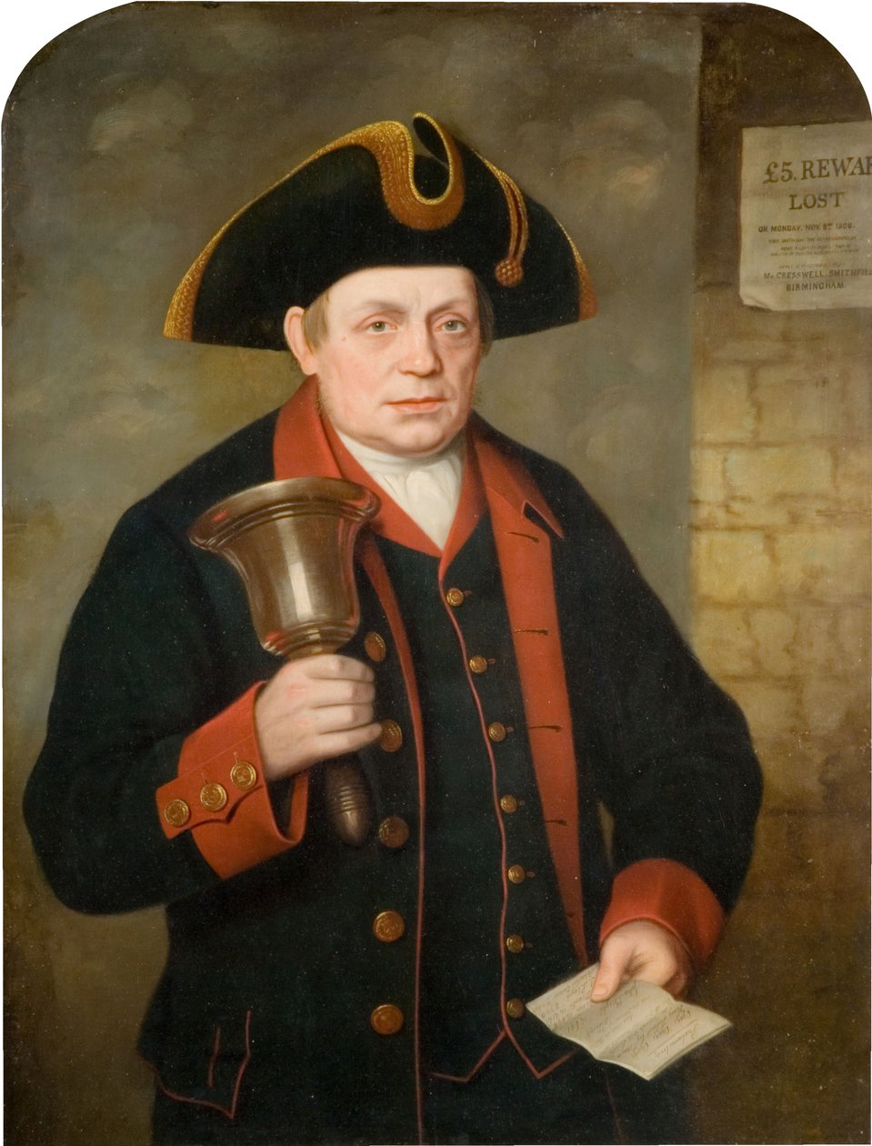 Portrét Jacoba Wilsona 1799-1882 Poslední Birmingham Town Crier, 1868-69. od William Thomas Roden
