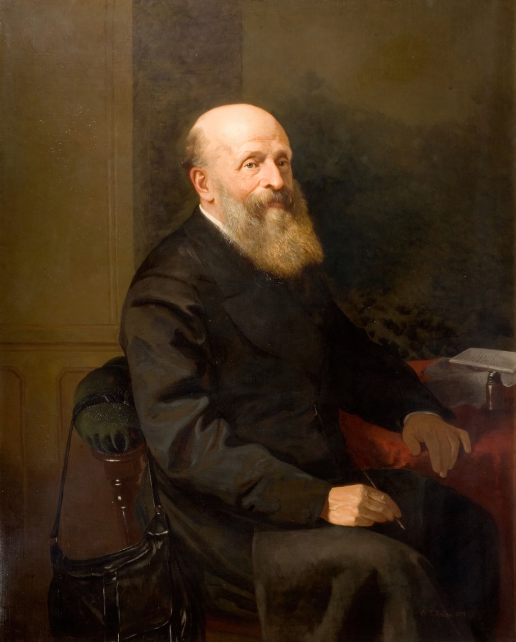 Portrét Johna Birta Daviese, 1873. od William Thomas Roden