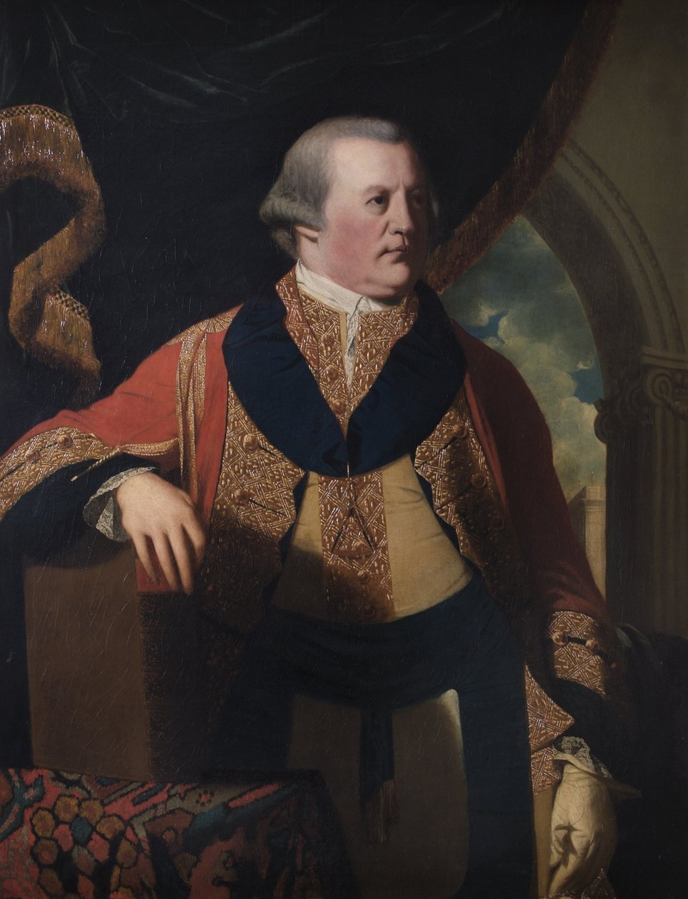Cadwallader, Lord Blayney, kolem roku 1766 od William Thompson