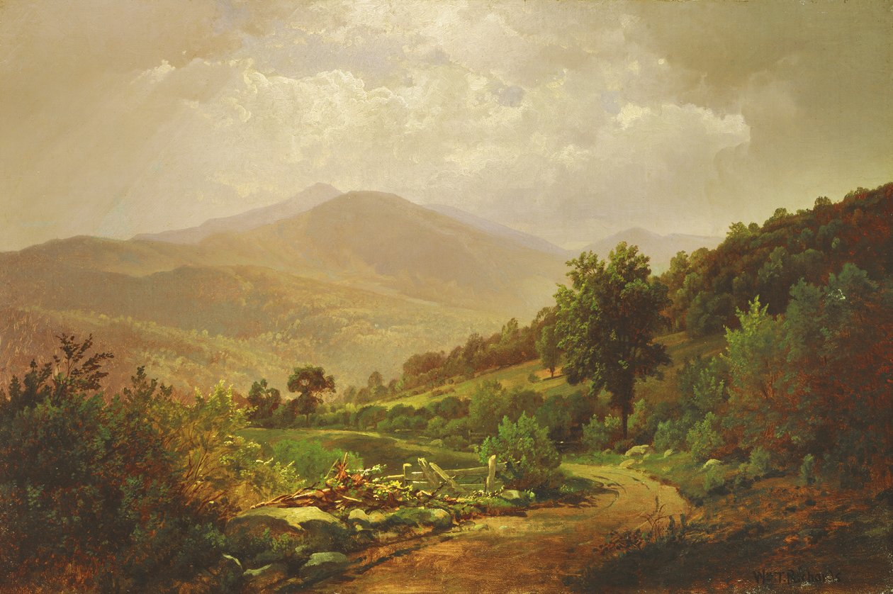 Bouquet Valley v Adirondacks od William Trost Richards
