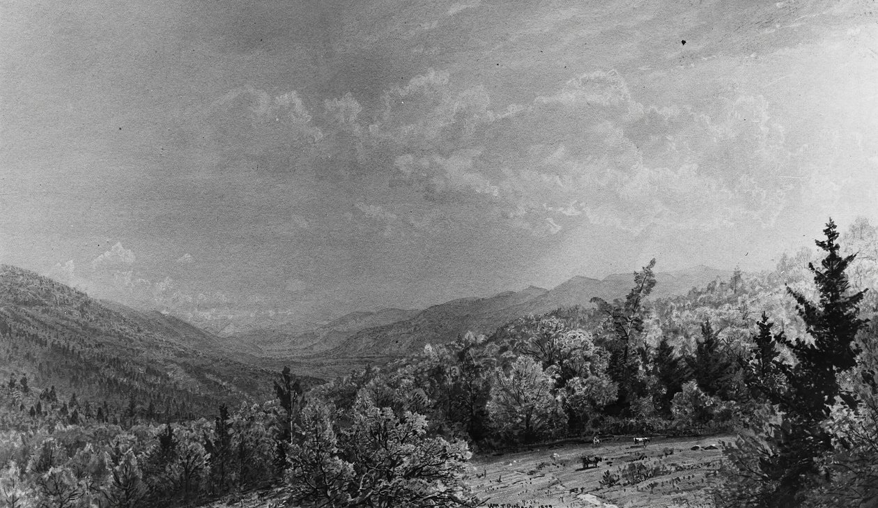 Z Flume House, Franky, New Hampshire, 1872. od William Trost Richards