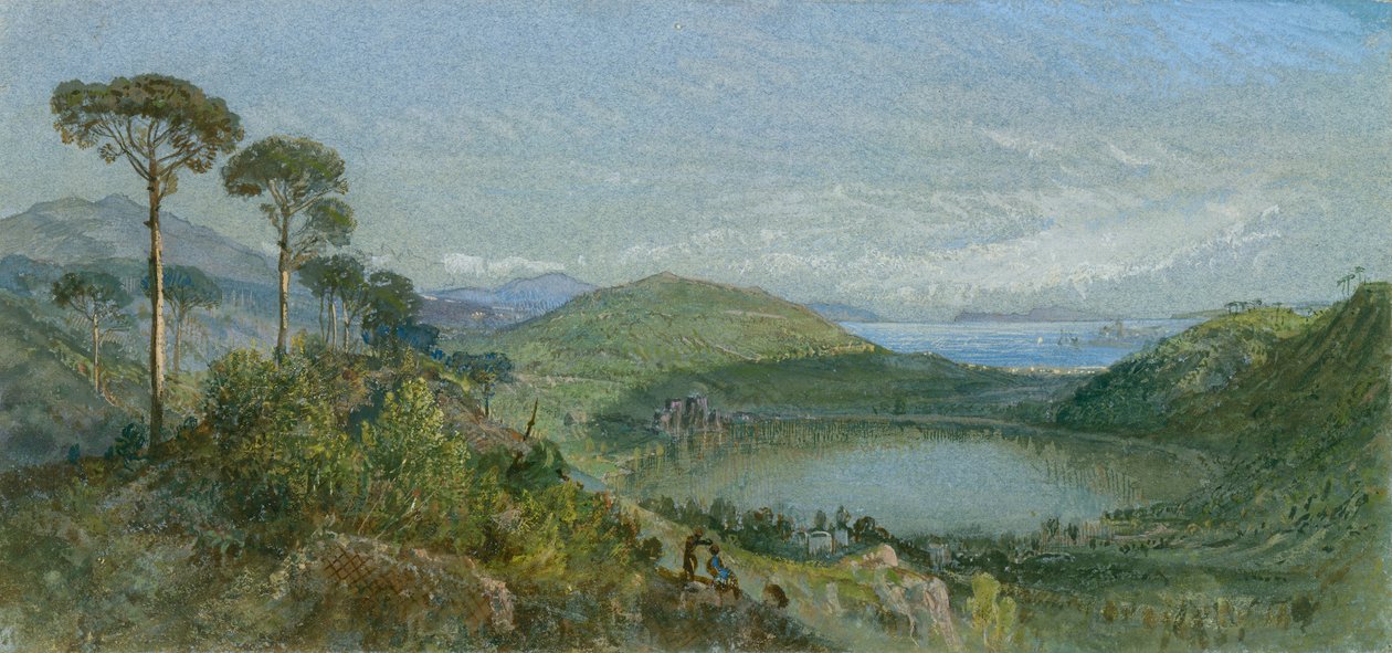 Jezero Avernus, ca. 1867-70. od William Trost Richards