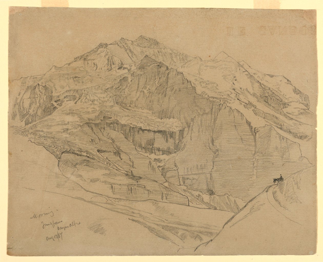 Krajina, Jungfrau, Švýcarsko od William Trost Richards