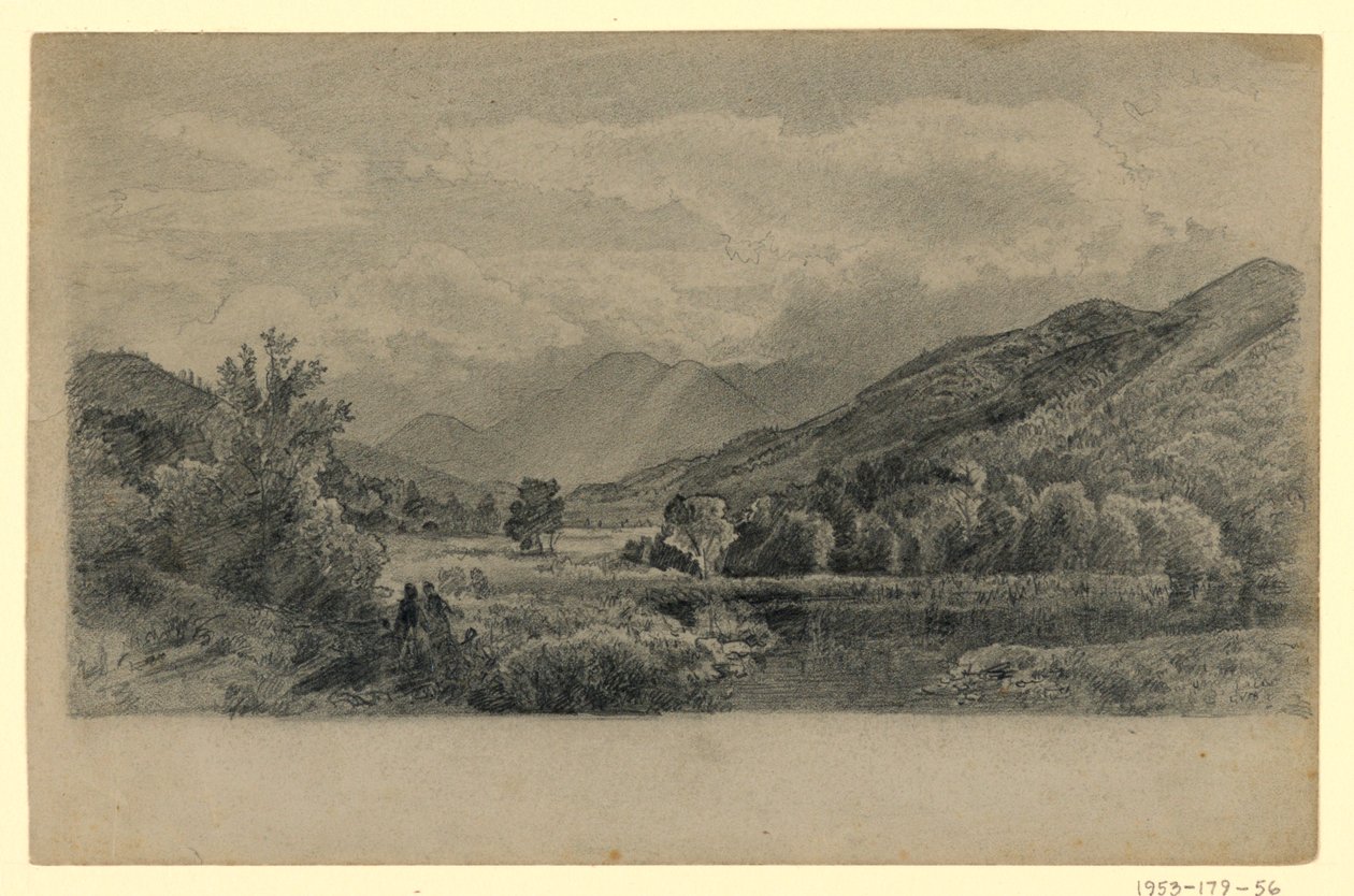 Krajina, Německo od William Trost Richards
