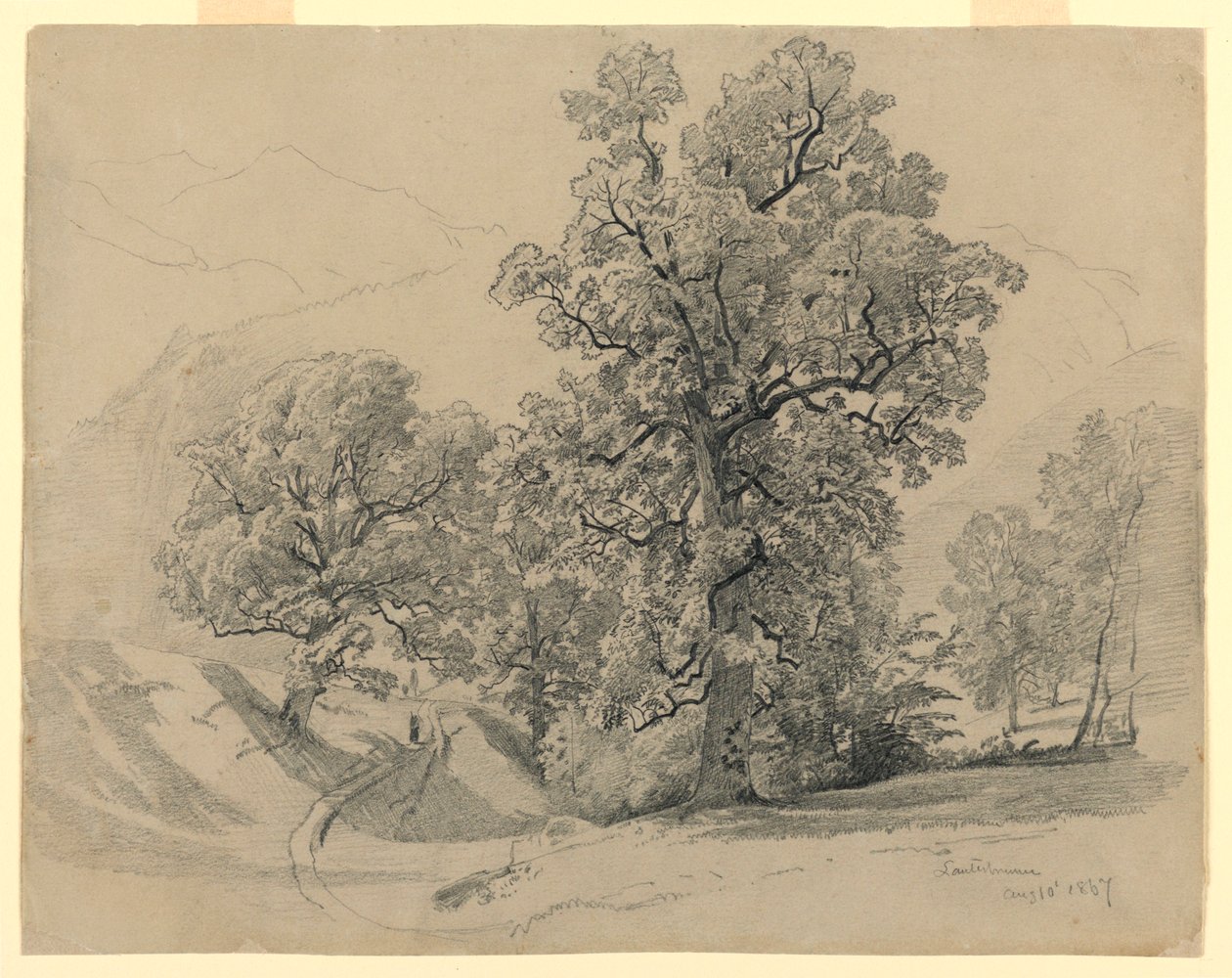 Krajina, Lauterbrunnen, Švýcarsko od William Trost Richards