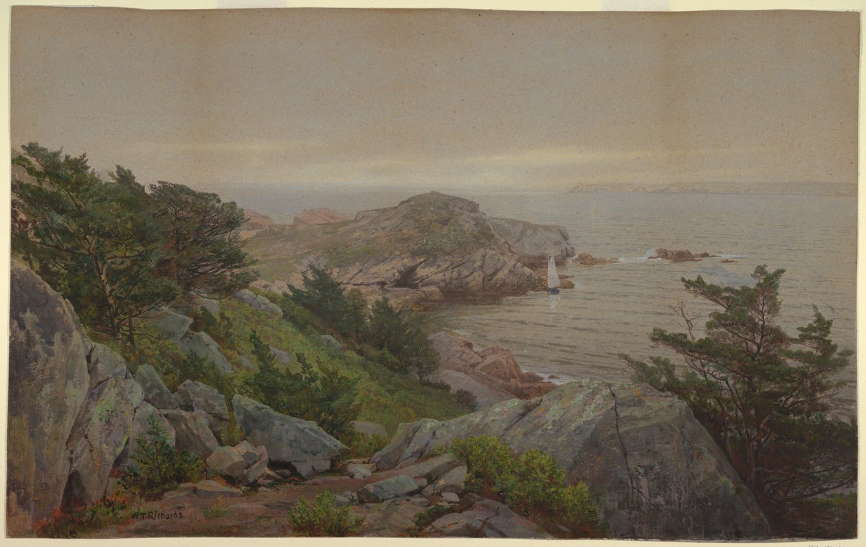 Zátoka makrely od William Trost Richards