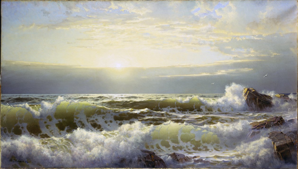 Mimo Connecticut, Newport, 1904 od William Trost Richards