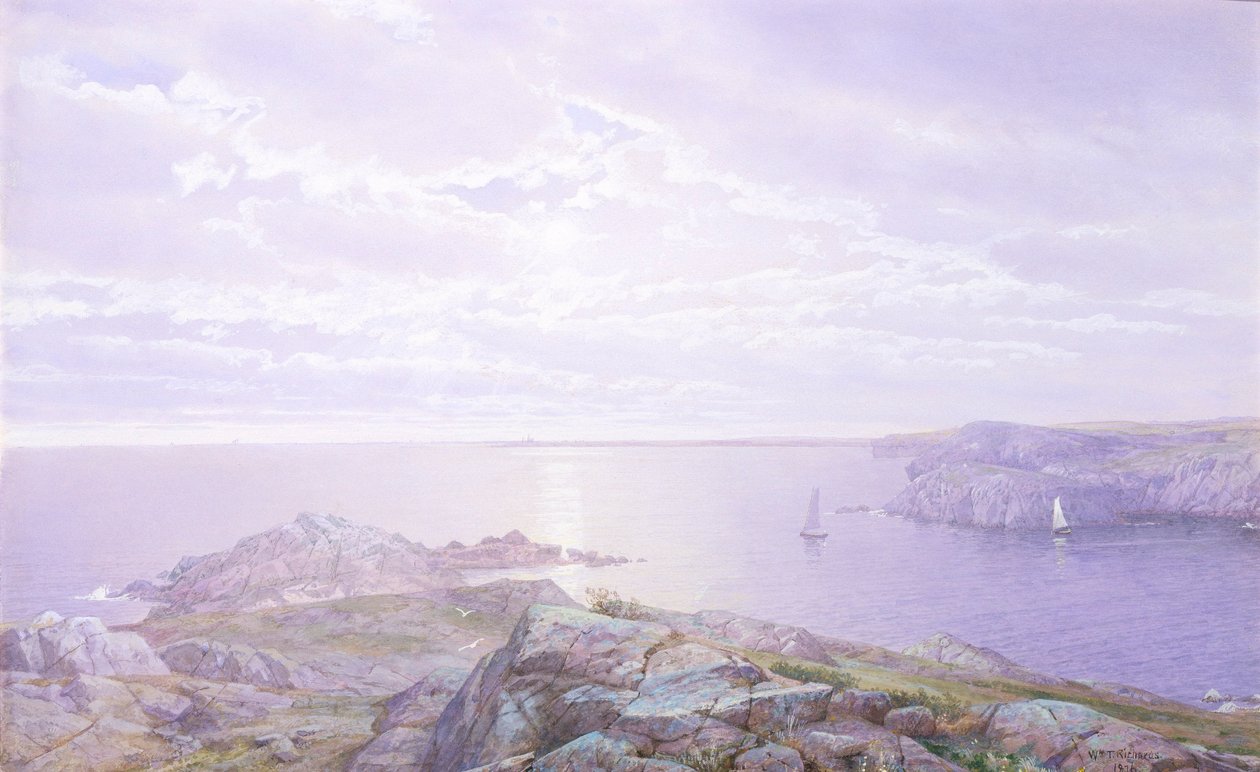 Zátoka Rocky Cove od William Trost Richards