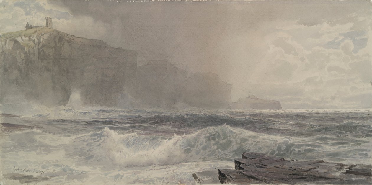 Moře a útesy od William Trost Richards