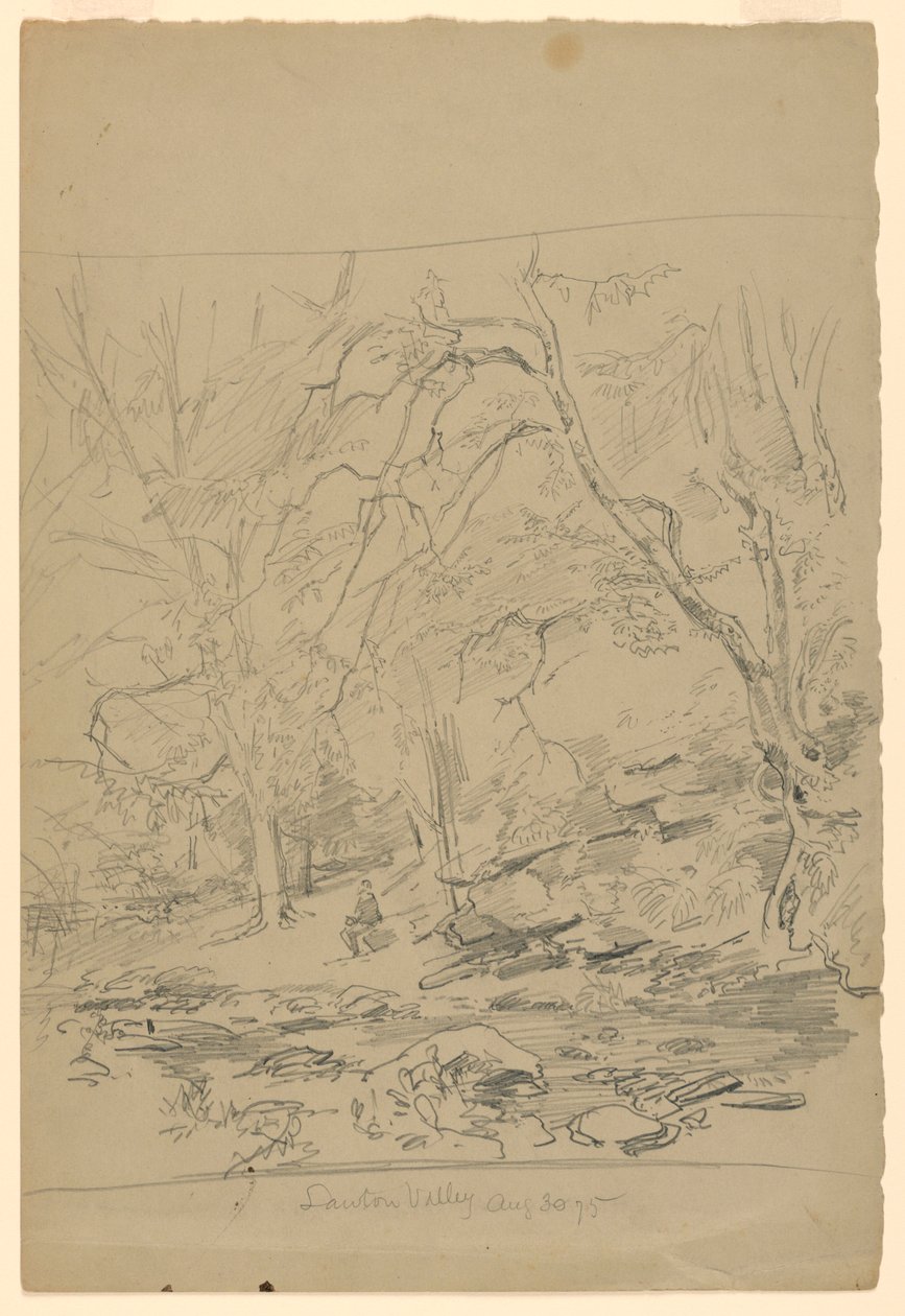 Studie krajiny, Lawton Valley, RI od William Trost Richards