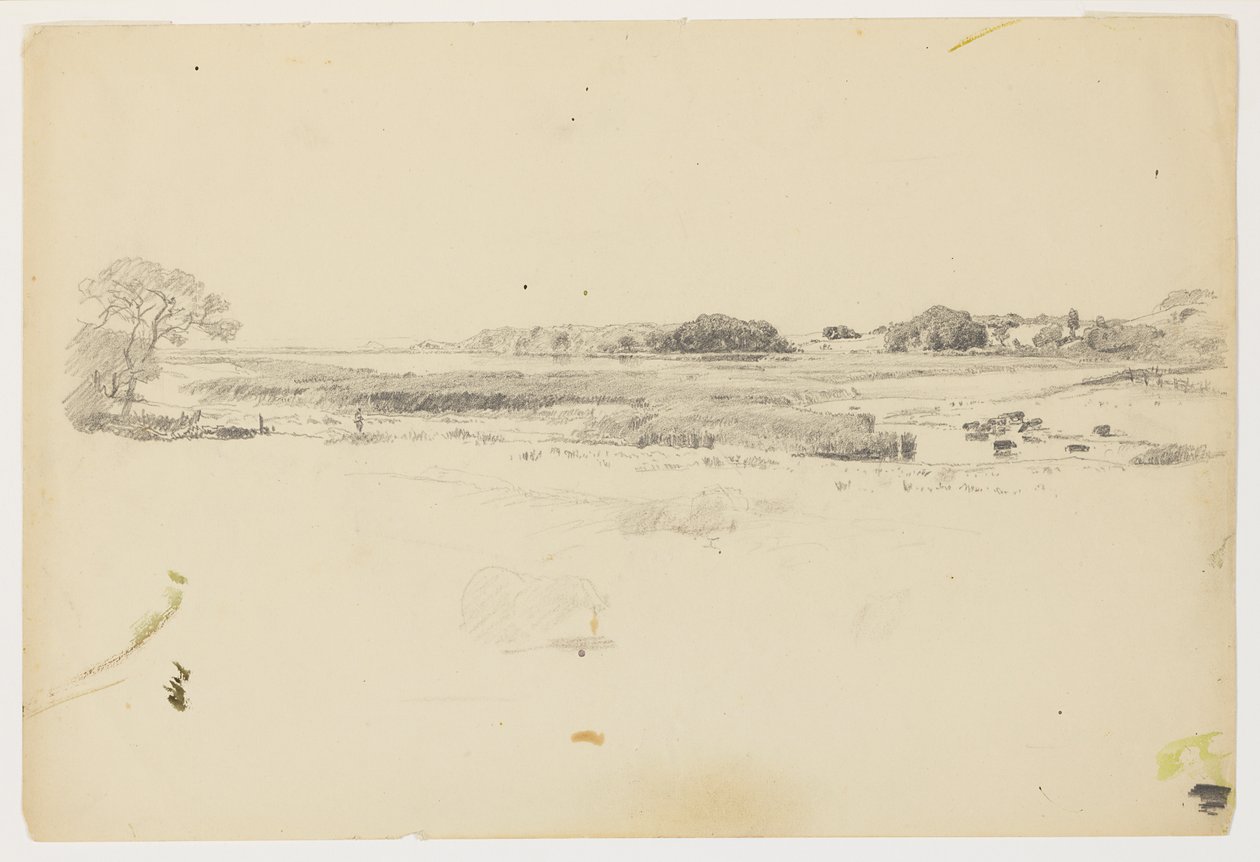 Studie mořského pobřeží, Rhode Island od William Trost Richards