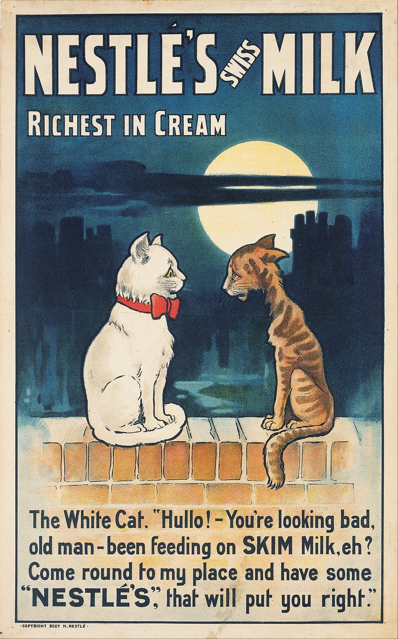 Švýcarské mléko Nestlé od William True