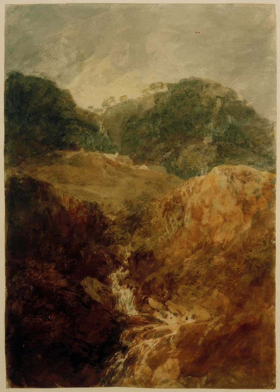 A Mountain Stream: Head of Derwentwater (?) od Joseph Mallord William Turner