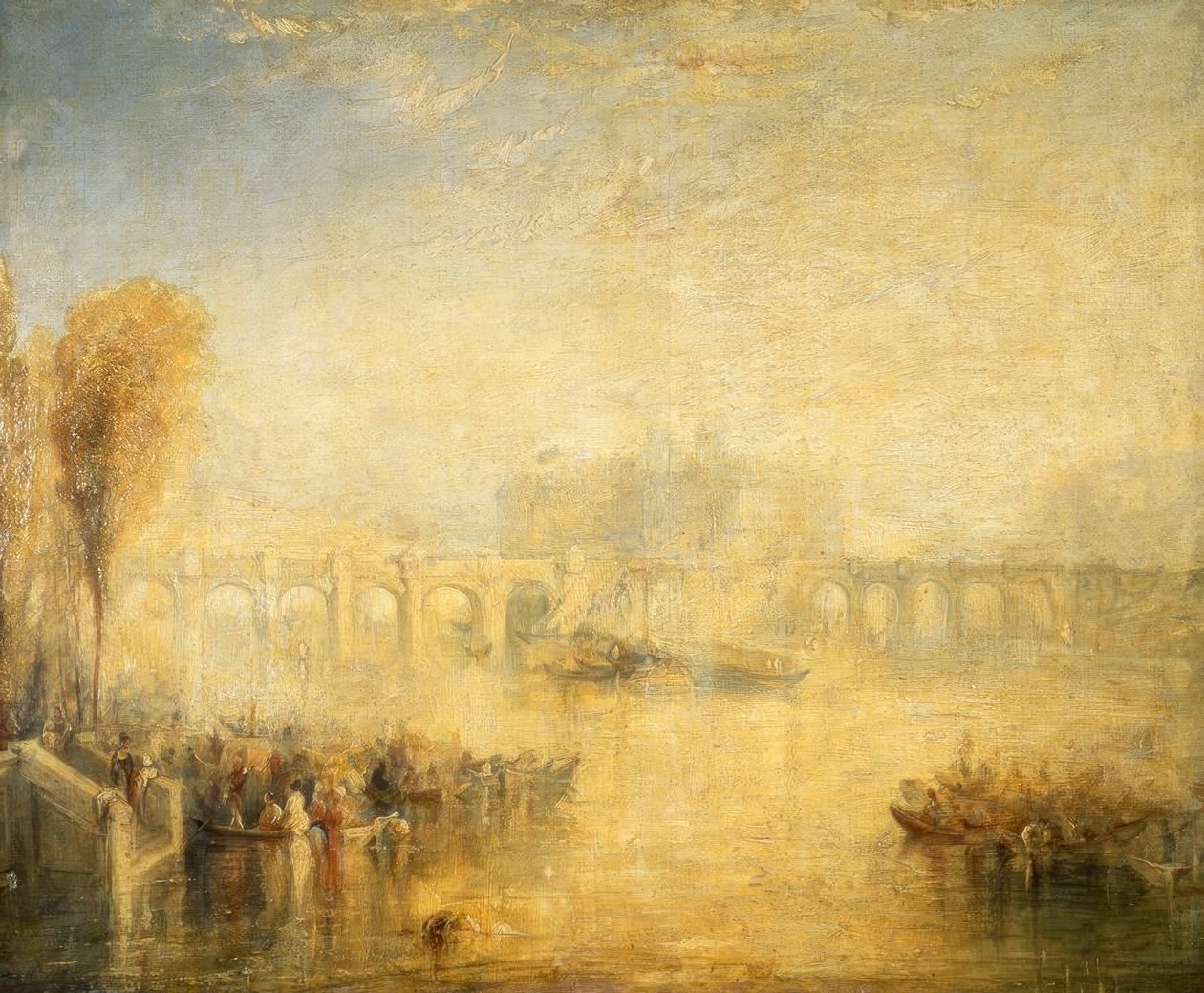 Pohled na Pont Neuf v Paříži od Joseph Mallord William Turner