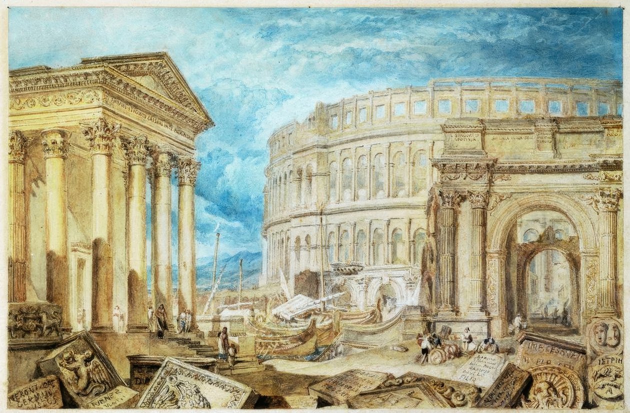 Starožitnosti Pola od Joseph Mallord William Turner