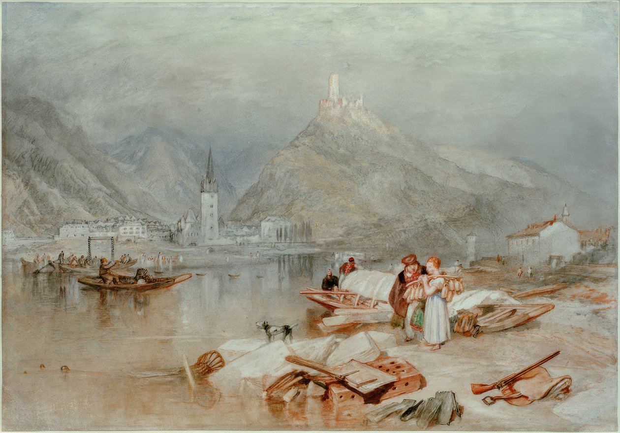 Bernkastel na Mosele od Joseph Mallord William Turner