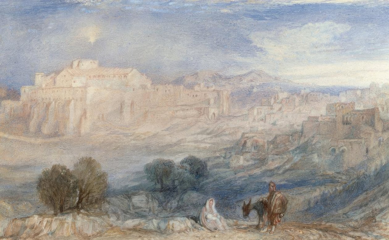 Betlém – Útěk do Egypta od Joseph Mallord William Turner