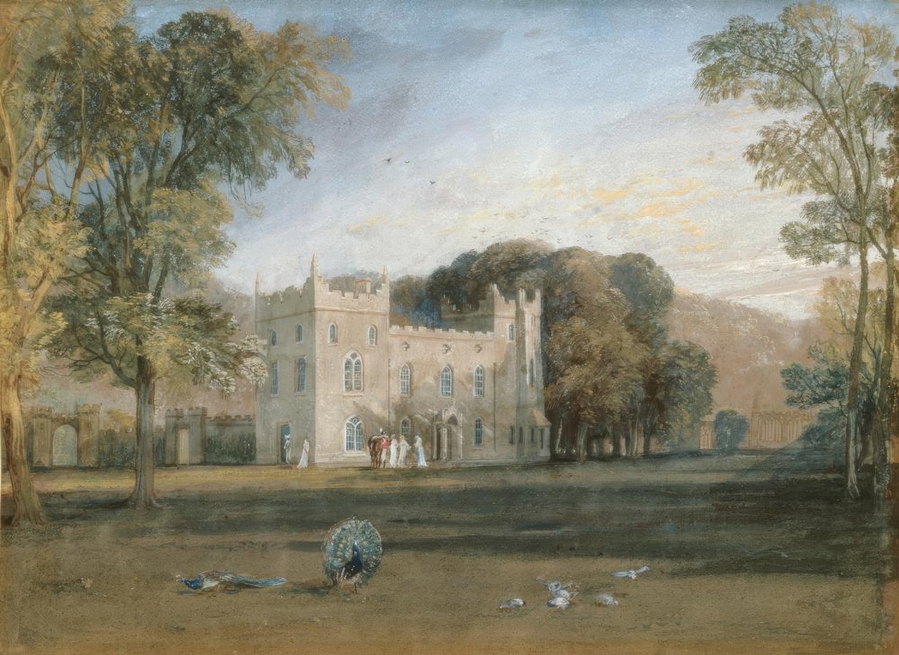 Hrad Clontarf, Co. Dublin od Joseph Mallord William Turner