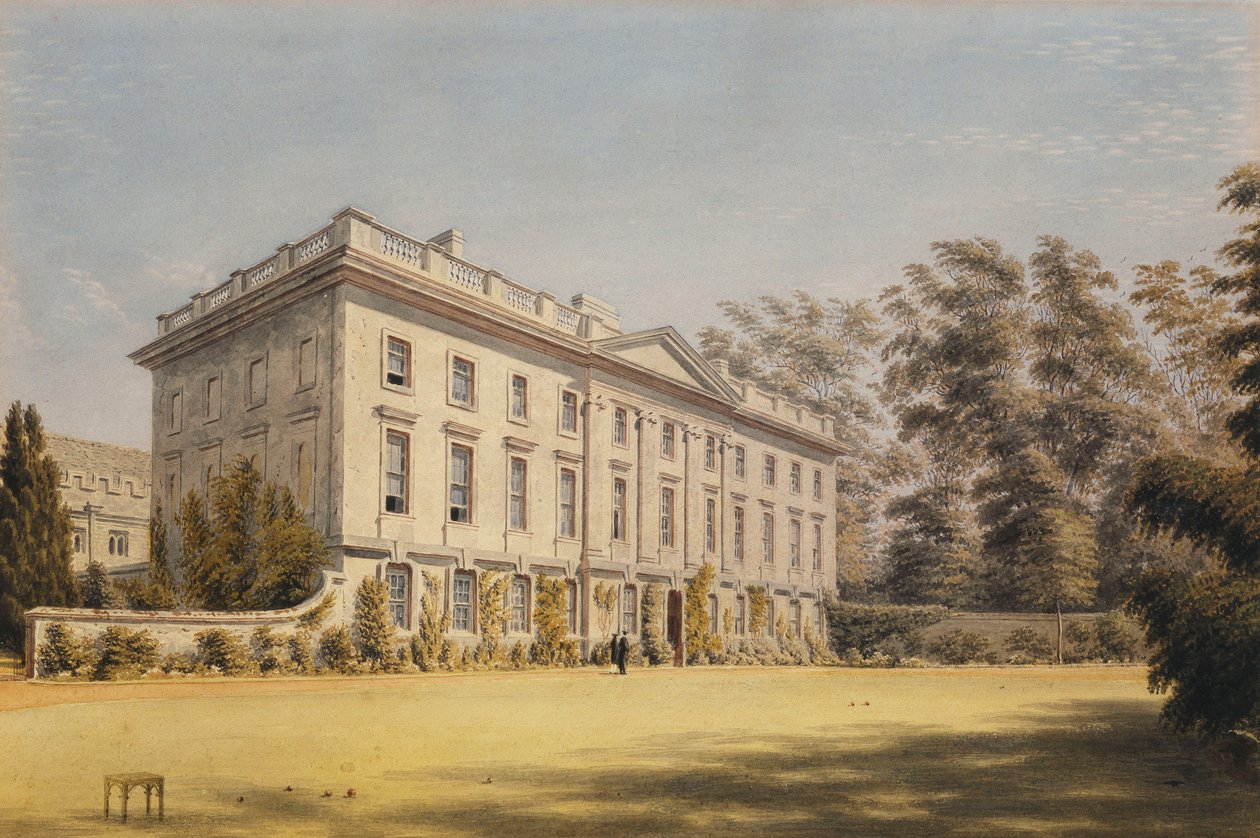 Corpus Christi College, Oxford, od Joseph Mallord William Turner