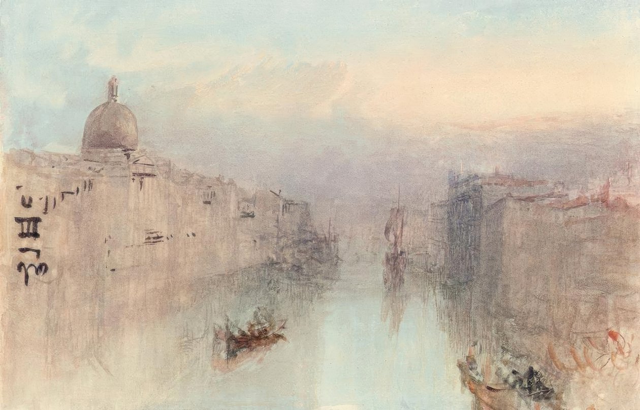 Canal Grande a San Simeone Piccolo od Joseph Mallord William Turner