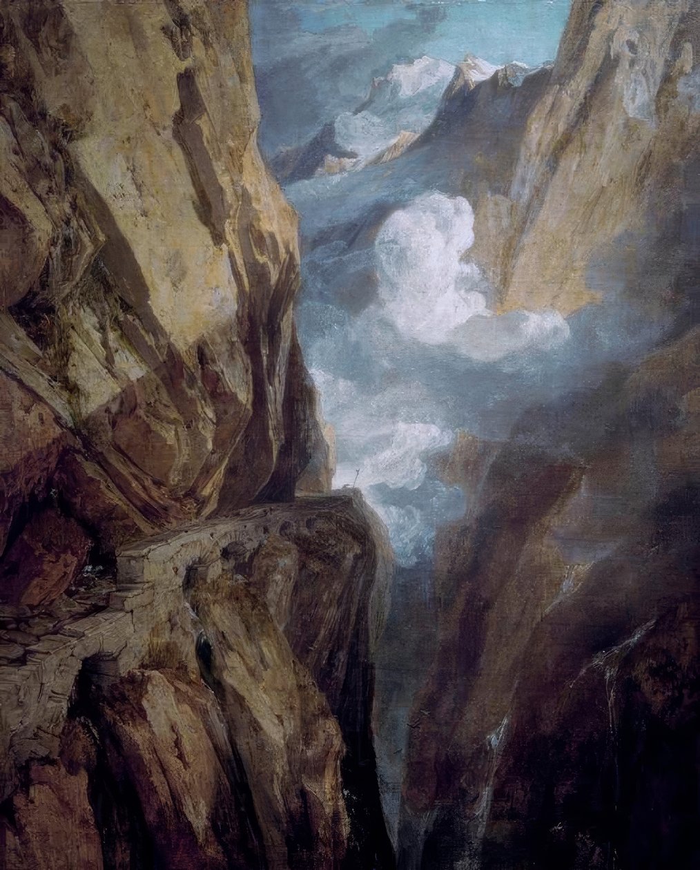 Průsmyk svatého Gottharda od Joseph Mallord William Turner