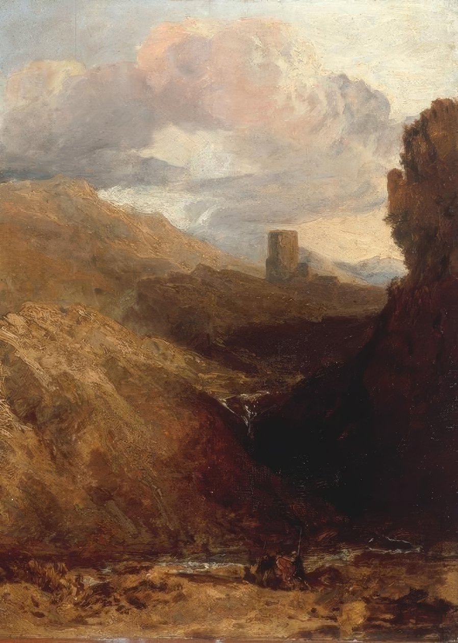 Hrad Dolbadarn od Joseph Mallord William Turner