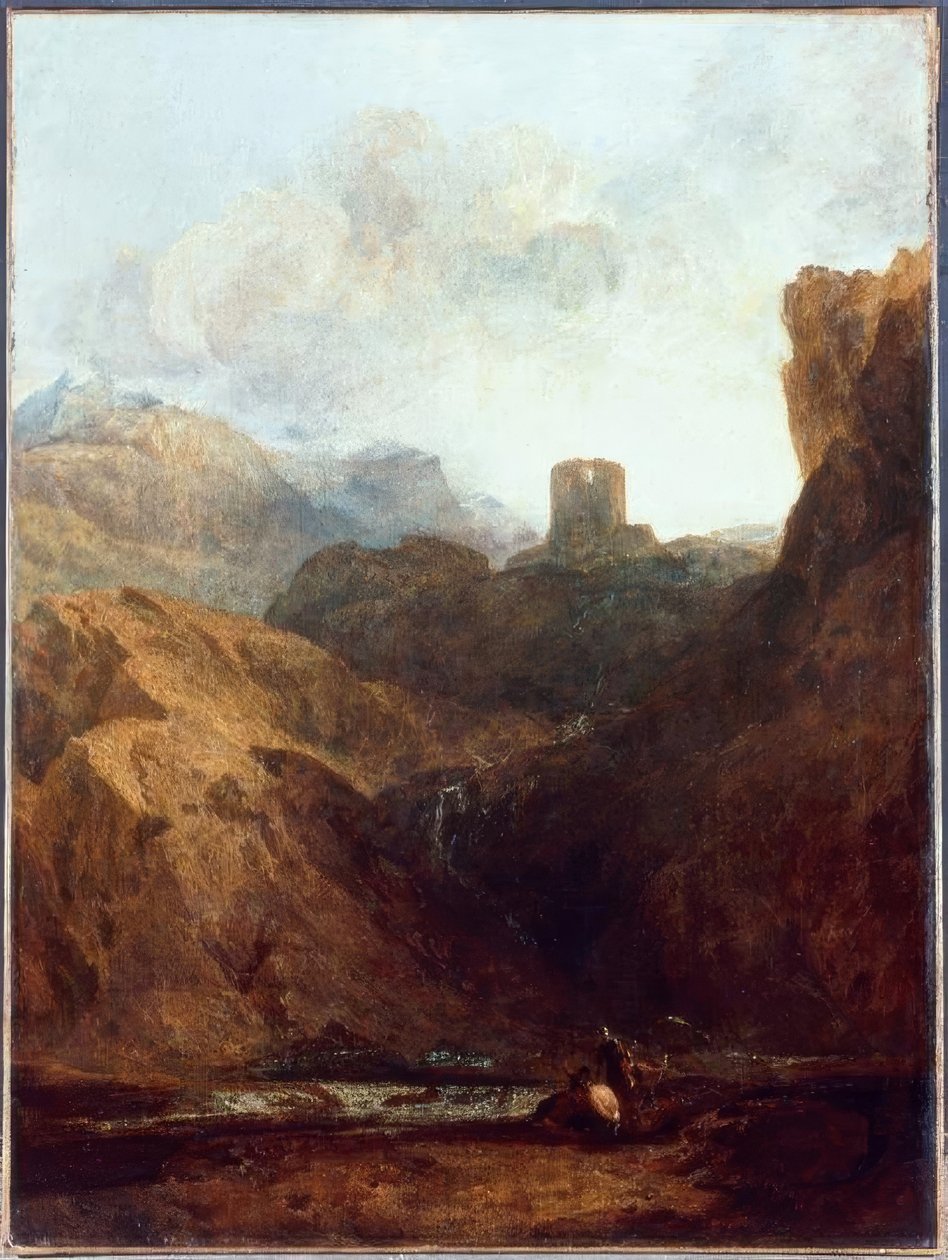 Hrad Dolbadarn od Joseph Mallord William Turner