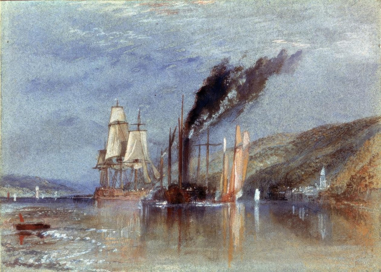 Anglická škola od Joseph Mallord William Turner