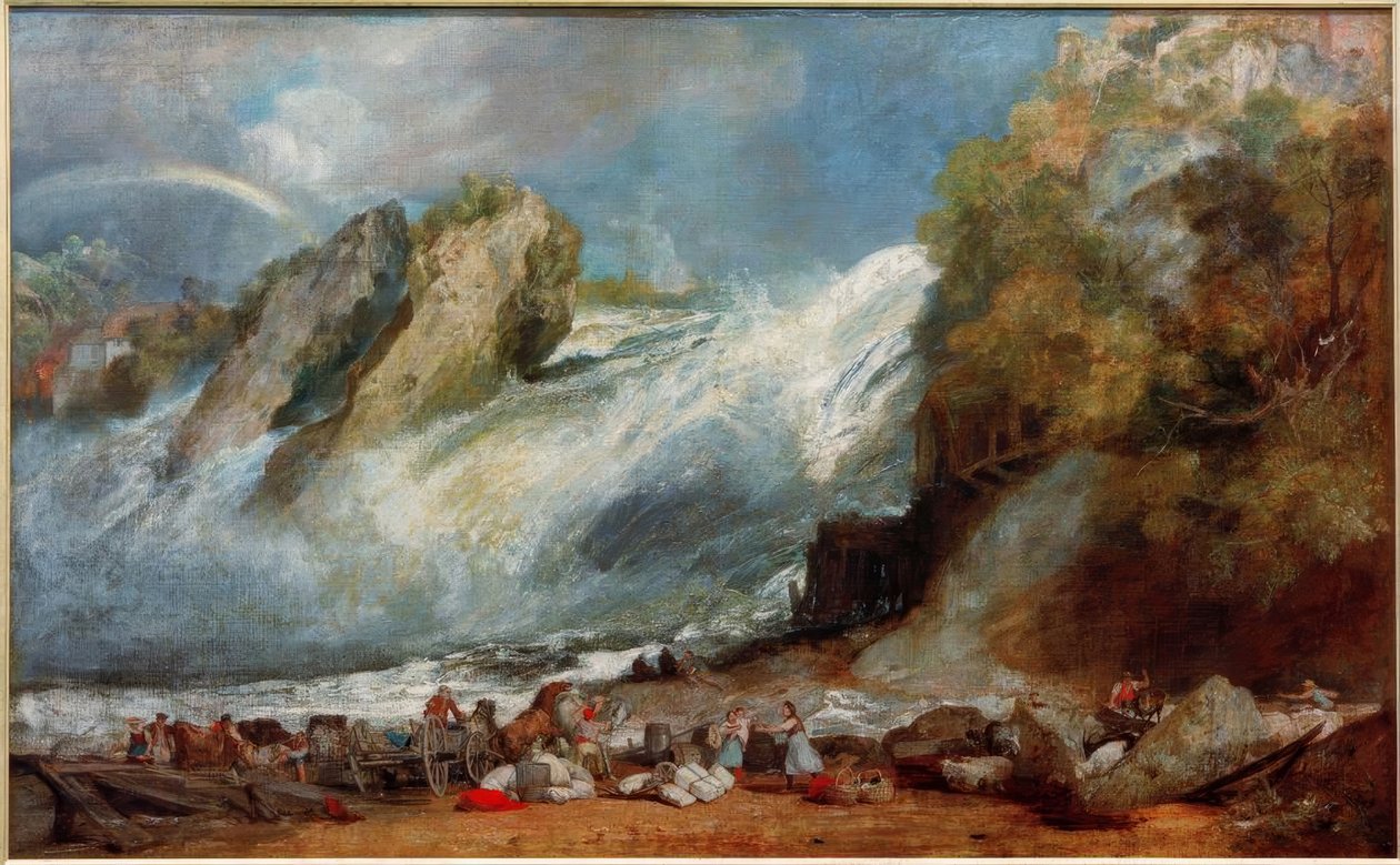 Pád Rýna v Schaffhausenu od Joseph Mallord William Turner