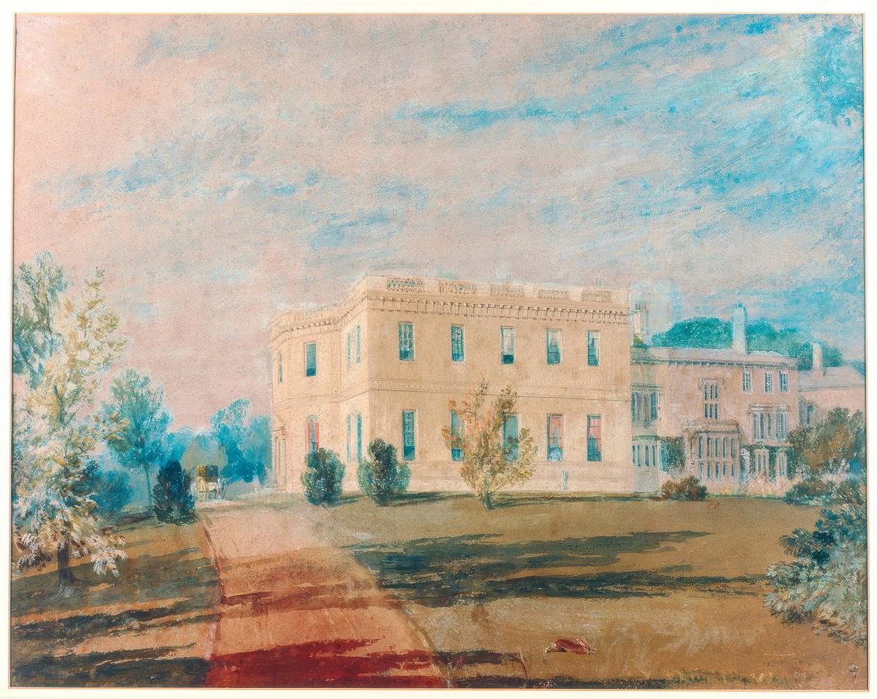 Farnley Hall z východu od Joseph Mallord William Turner