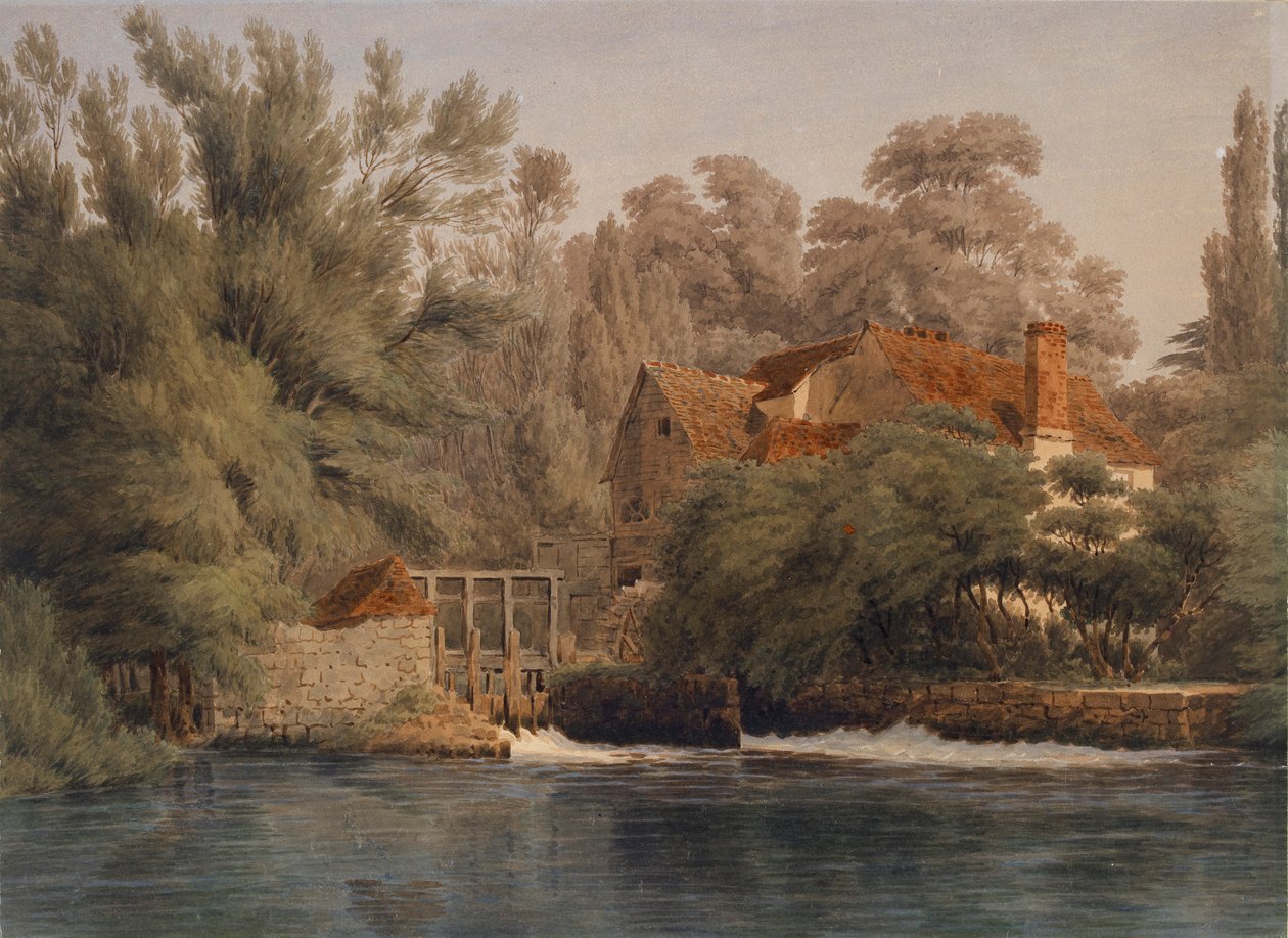 Iffley Mill, c1840 od Joseph Mallord William Turner
