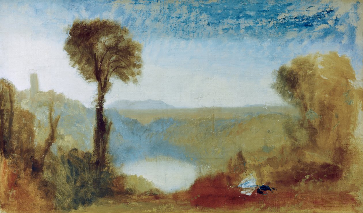 Jezero Nemi od Joseph Mallord William Turner